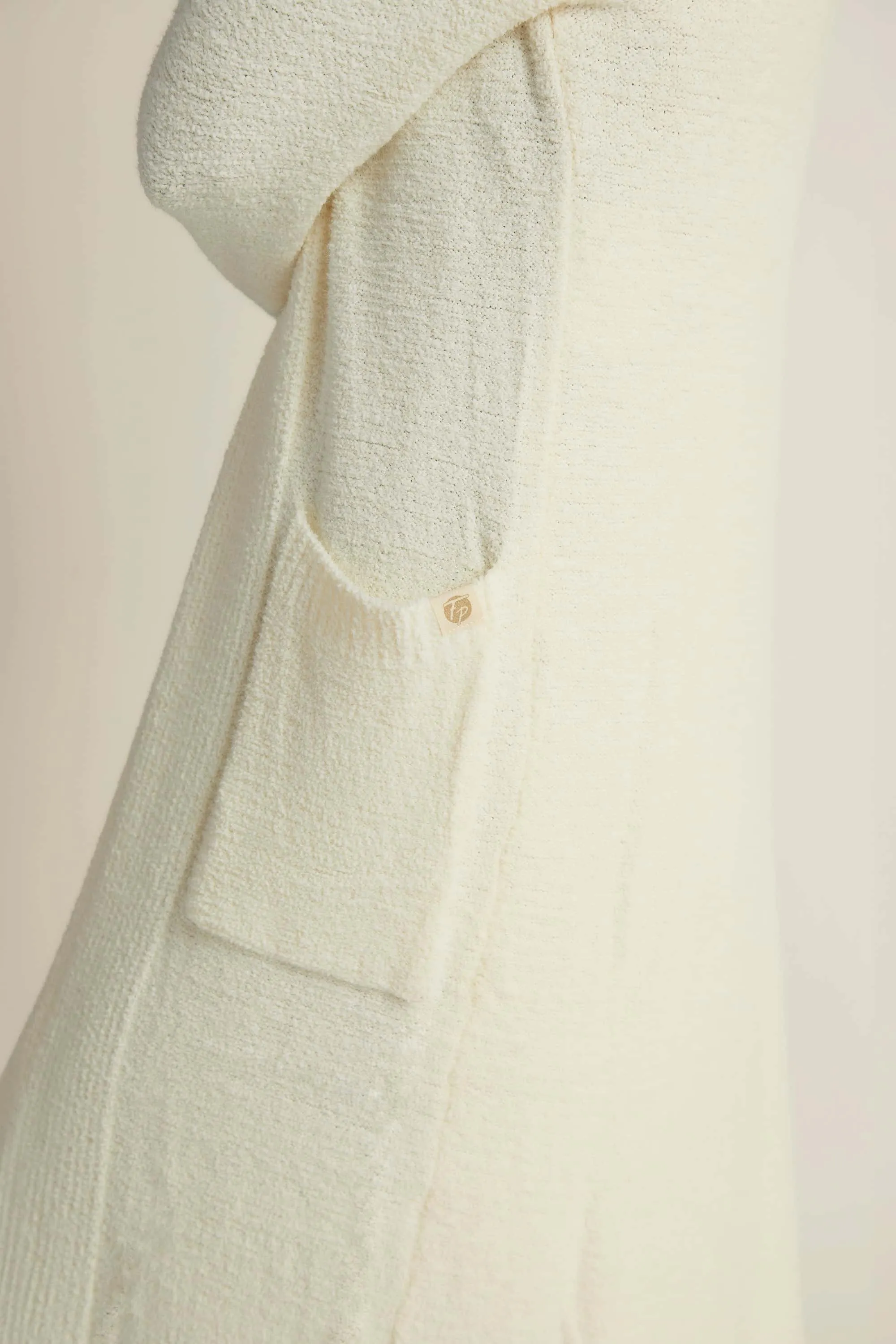 Plush Long Cardigan
