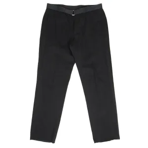 Prada Black Belted Pants Size 50
