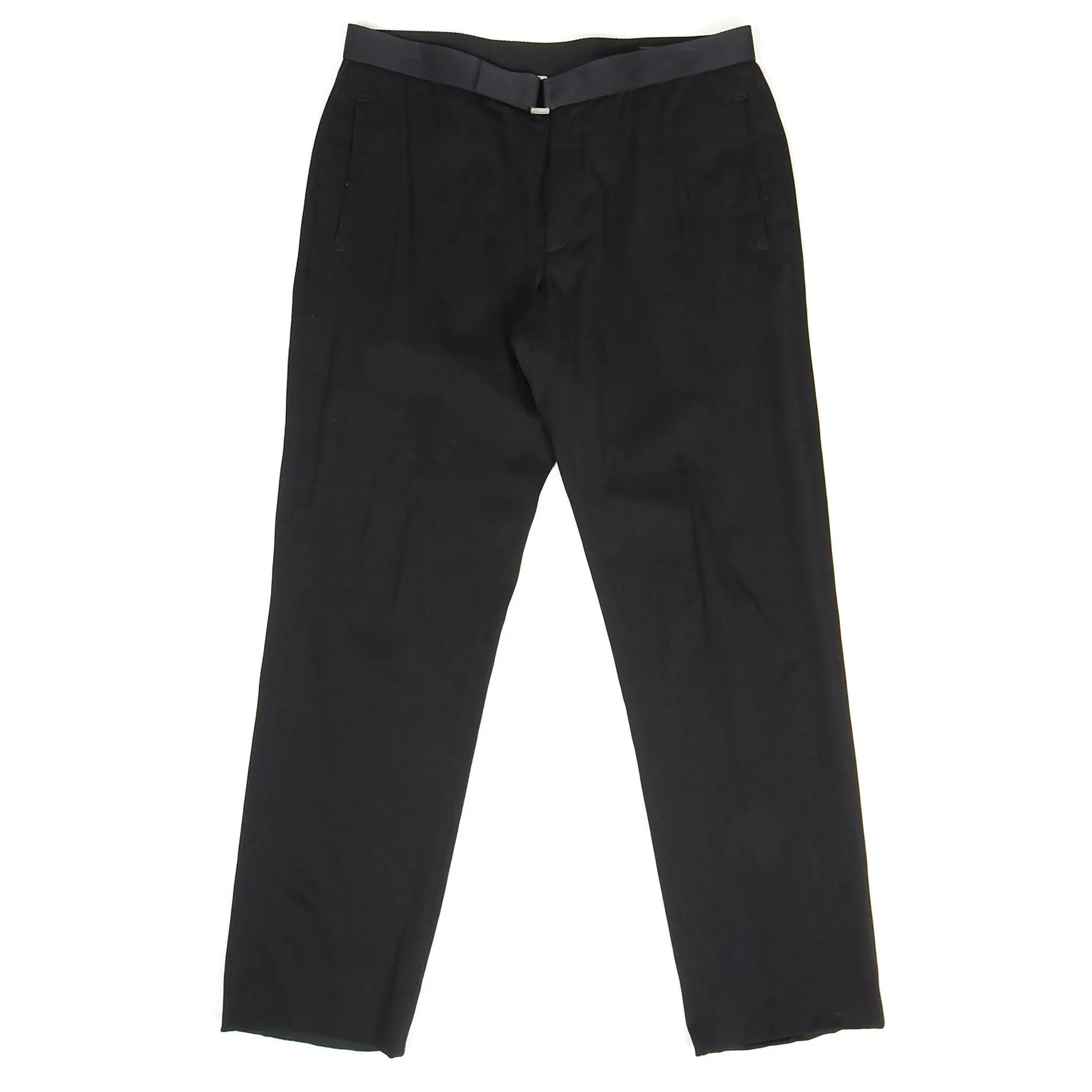 Prada Black Belted Pants Size 50