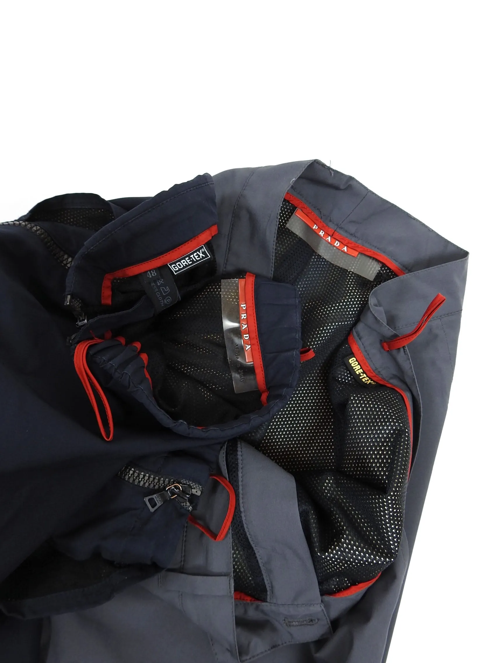 Prada Goretex Zipper Pants Size 48