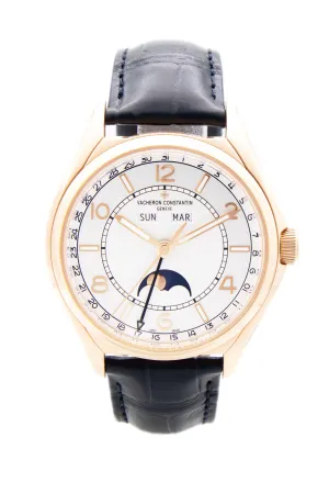 Pre-Owned 18k RG Vacheron Constantin Triple Cal Moonphase