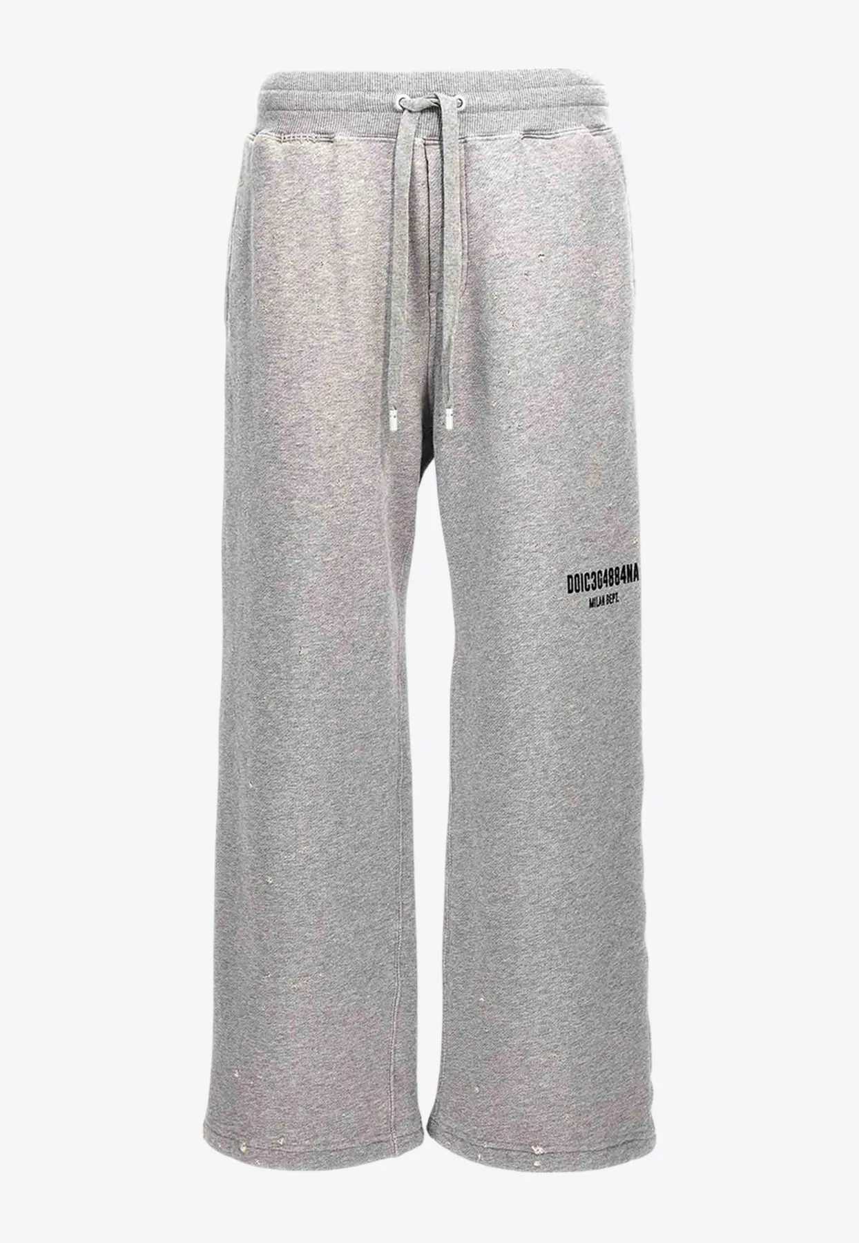 Printed Drawstring Track Pants