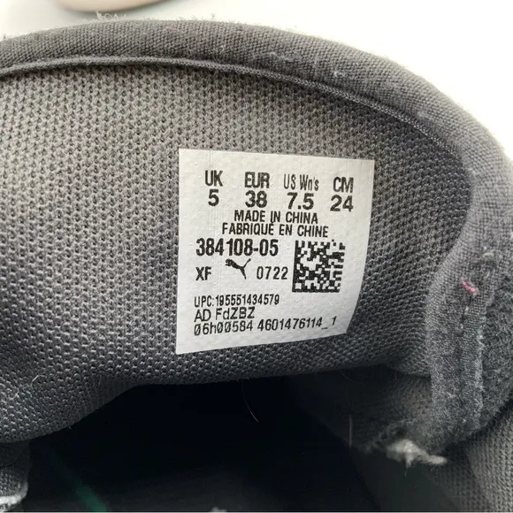 Puma Kaia Mid Platform Sneaker Gray. Women’s Size 7.5.