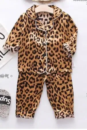 Pure Color Pajamas Kids Sleep Wear