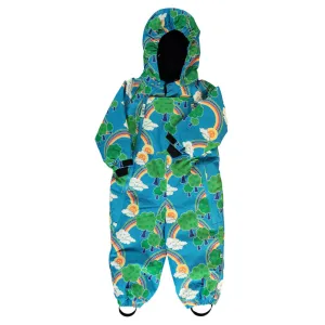 Rainbow Landscape One Piece Snowsuit in Blue - 2 Left Size 6-12 months & 1-2 years