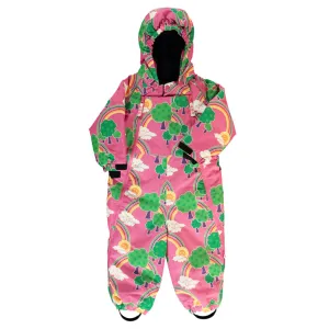 Rainbow Landscape One Piece Snowsuit in Pink - 2 Left Size 6-12 month & 1-2 years