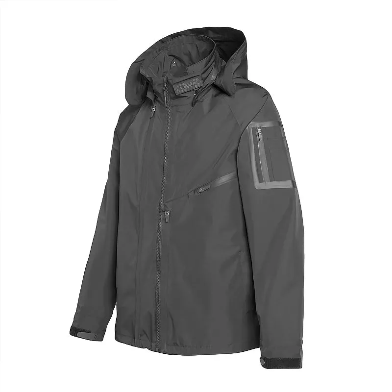 Rainproof Techwear Zippered Multi Pockets Windbreaker Jacket