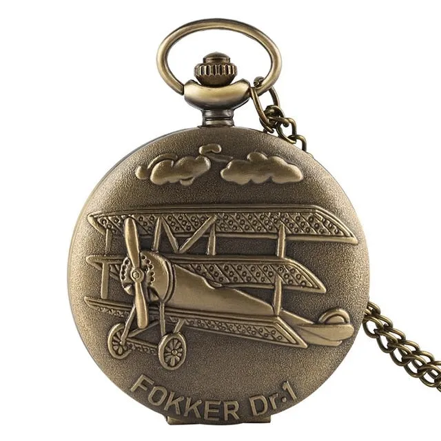 Retro Silver Pocket Watch Train with Flower Relogio De Bolso Quartz Watch with Necklace Chain P456