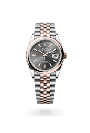 Rolex Datejust 36 in Everose Rolesor - combination of Oystersteel and Everose gold, M126201-0013 | Walters & Hogsett