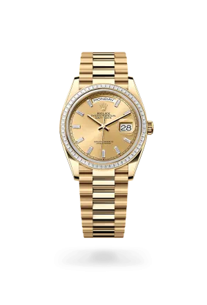 Rolex Day-Date 36 in 18 kt yellow gold, M128398TBR-0037 | Walters & Hogsett