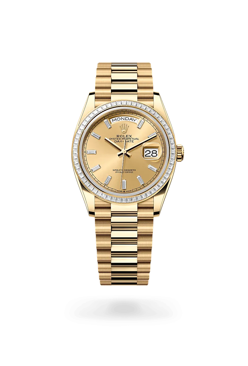 Rolex Day-Date 36 in 18 kt yellow gold, M128398TBR-0037 | Walters & Hogsett