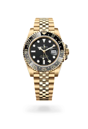 Rolex GMT-Master II in 18 kt yellow gold, M126718GRNR-0001 | Walters & Hogsett