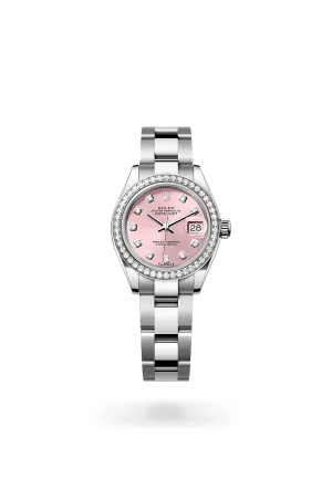 Rolex Lady-Datejust in White Rolesor - combination of Oystersteel and white gold, M279384RBR-0004 | Walters & Hogsett