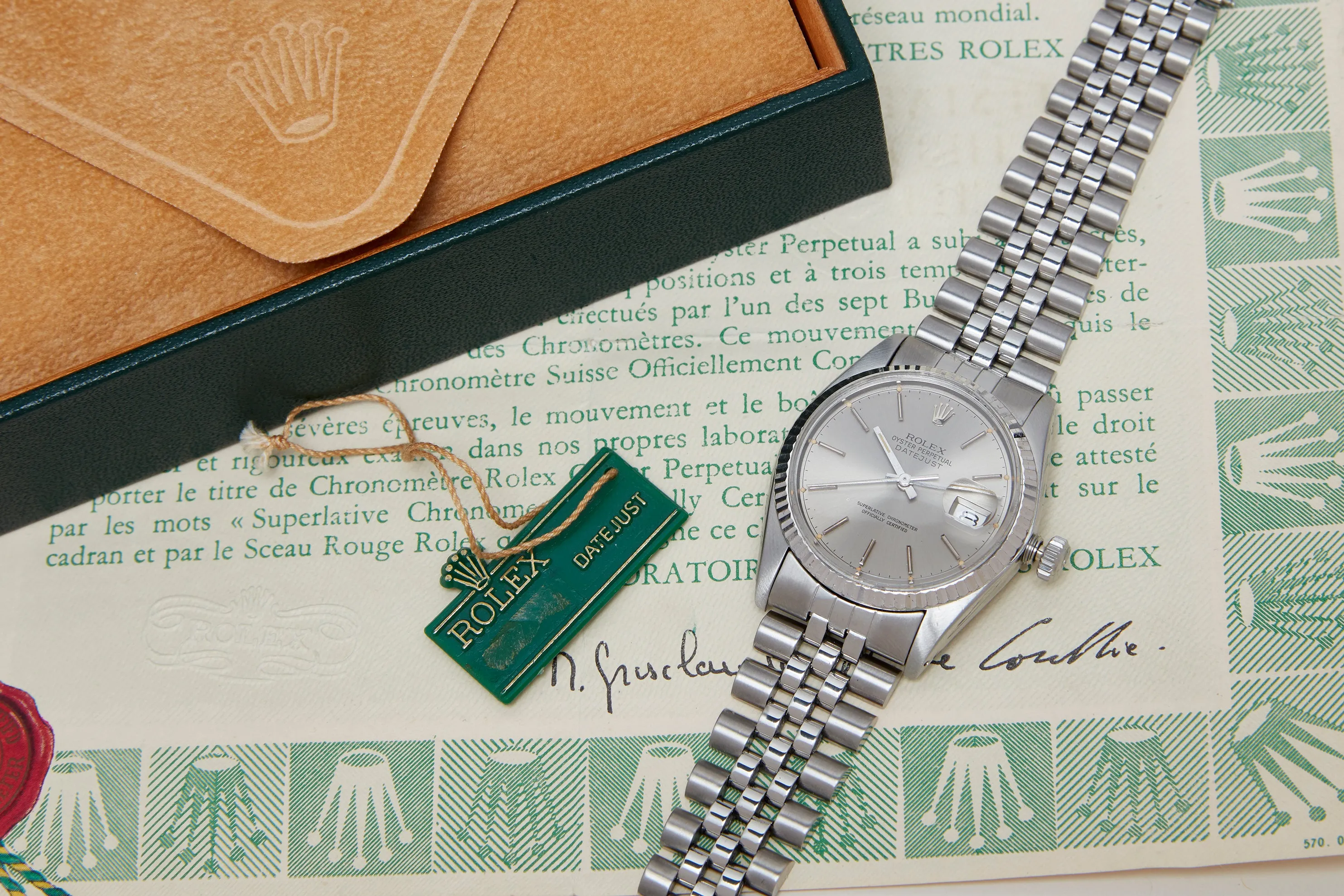 Rolex Oyster Perpetual Datejust Full Set 1979