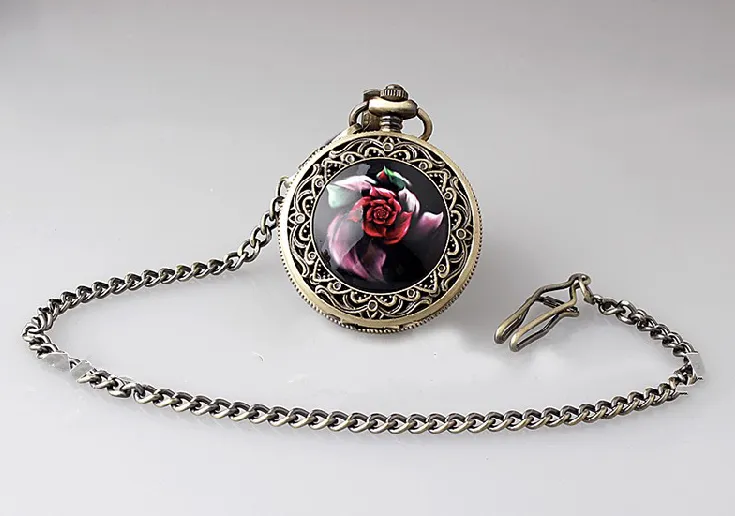 Rose Pocket Watch