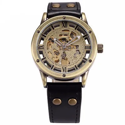 RUMBLE Steampunk Bronze Watch