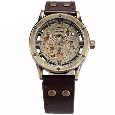RUMBLE Steampunk Bronze Watch