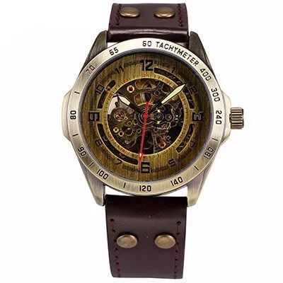 RUMBLE Steampunk Bronze Watch