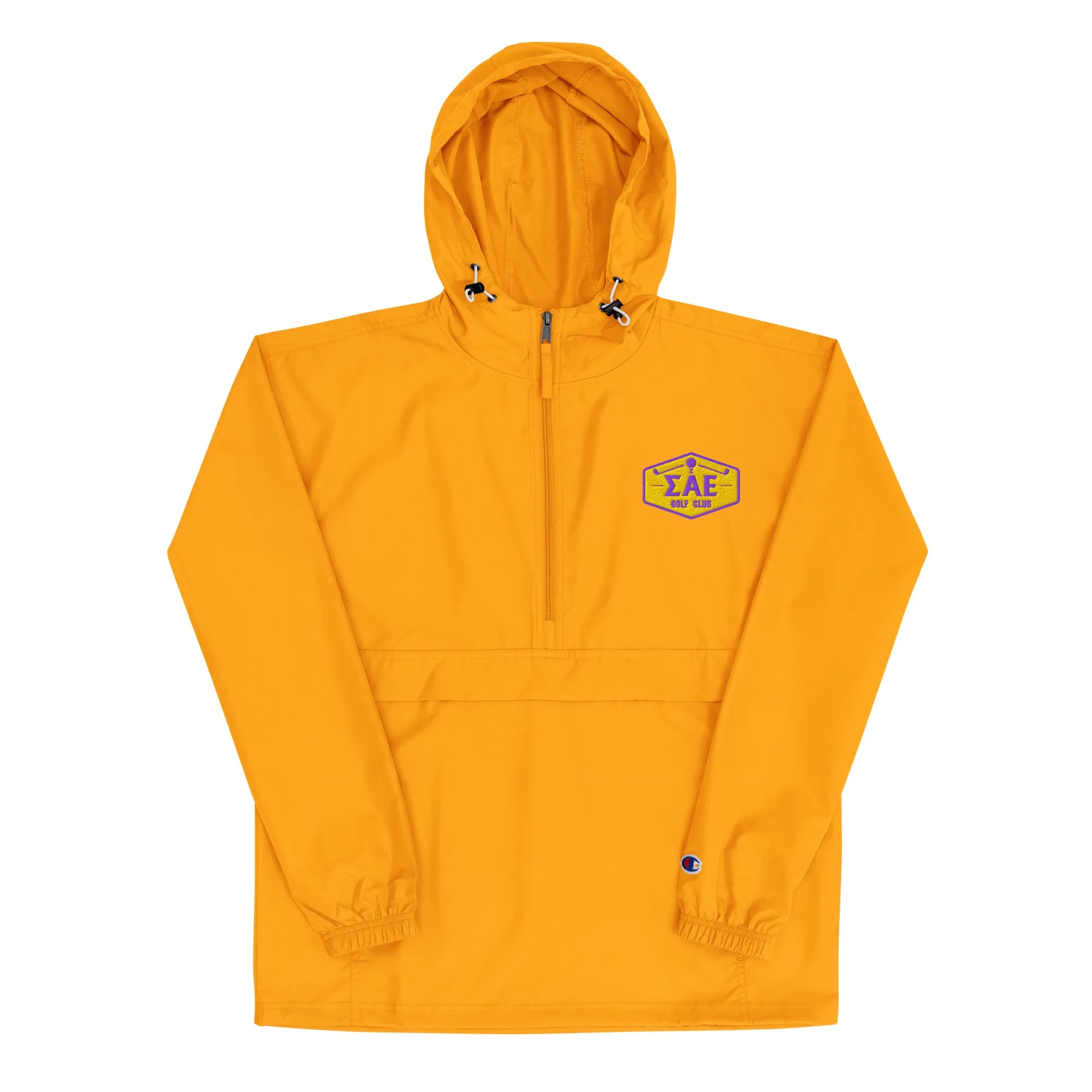SAE Golf Embroidered Champion Packable Jacket