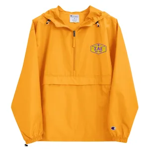 SAE Golf Embroidered Champion Packable Jacket