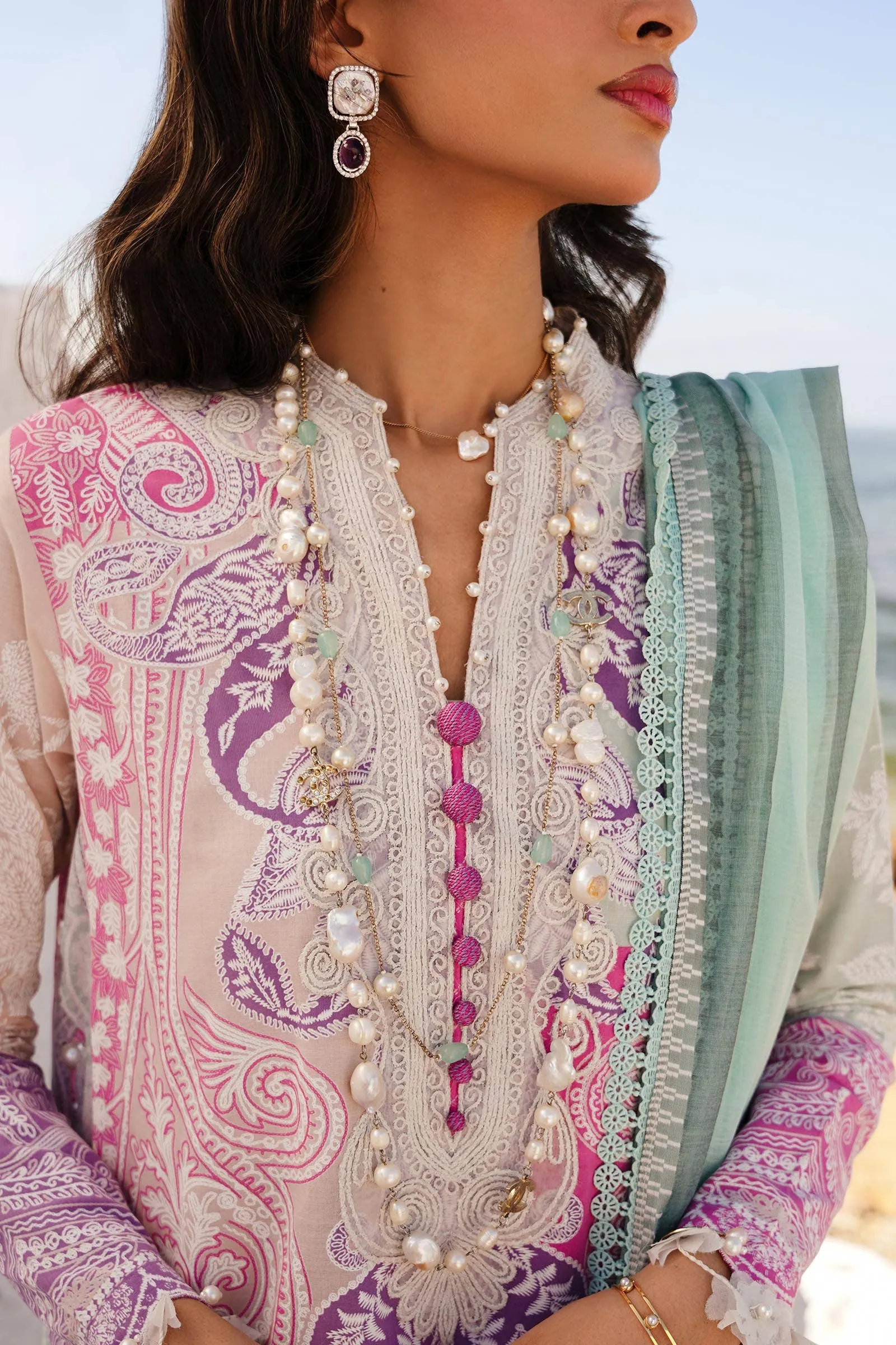 SANA SAFINAZ | Muzlin Spring'24 vol-1  | M241-015B-3DG