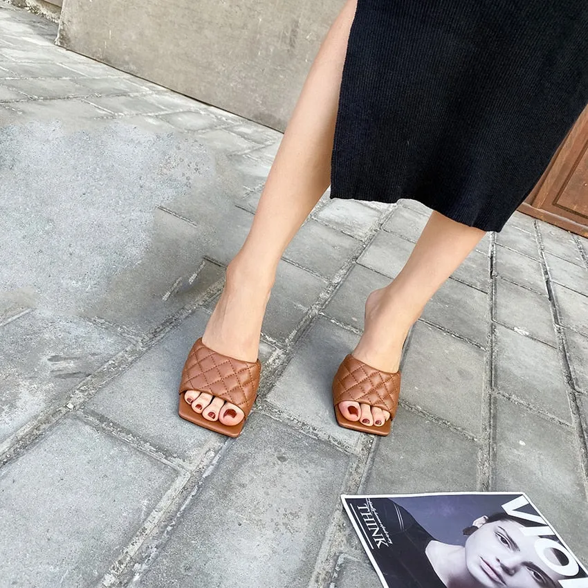 Sandales chaussures talon haut luxe femme