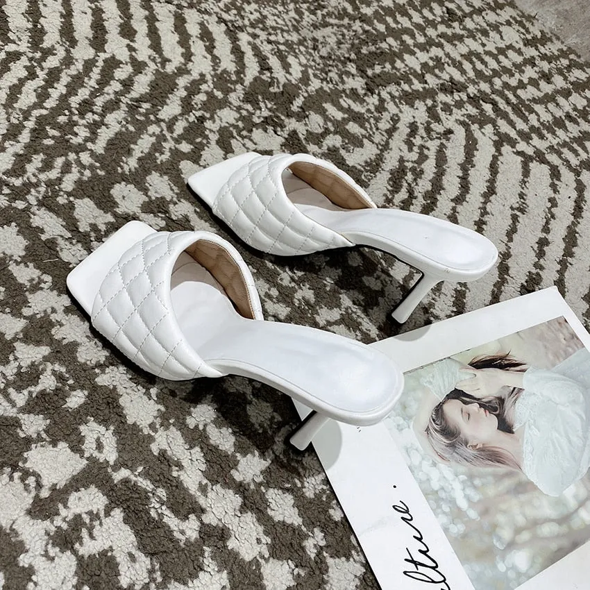 Sandales chaussures talon haut luxe femme