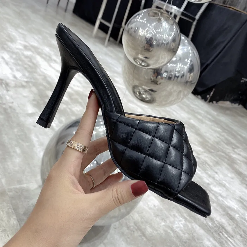 Sandales chaussures talon haut luxe femme