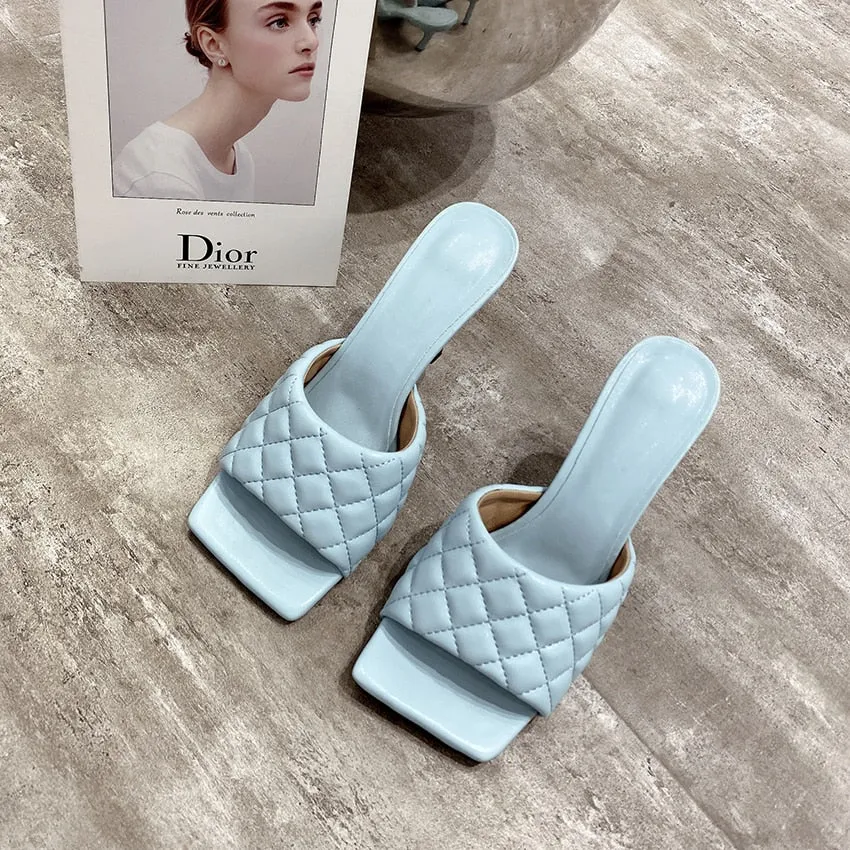 Sandales chaussures talon haut luxe femme