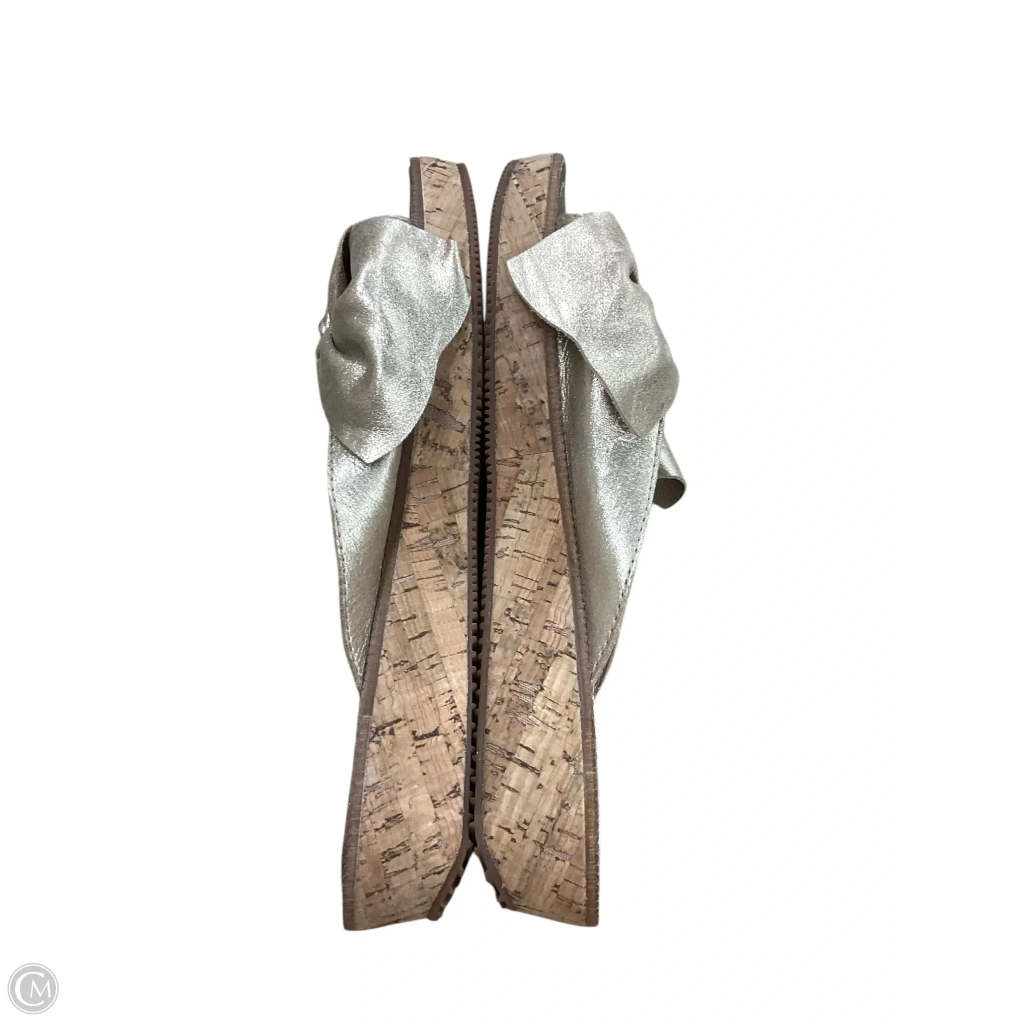 Sandals Heels Platform By Bernardo In Gold, Size: 9
