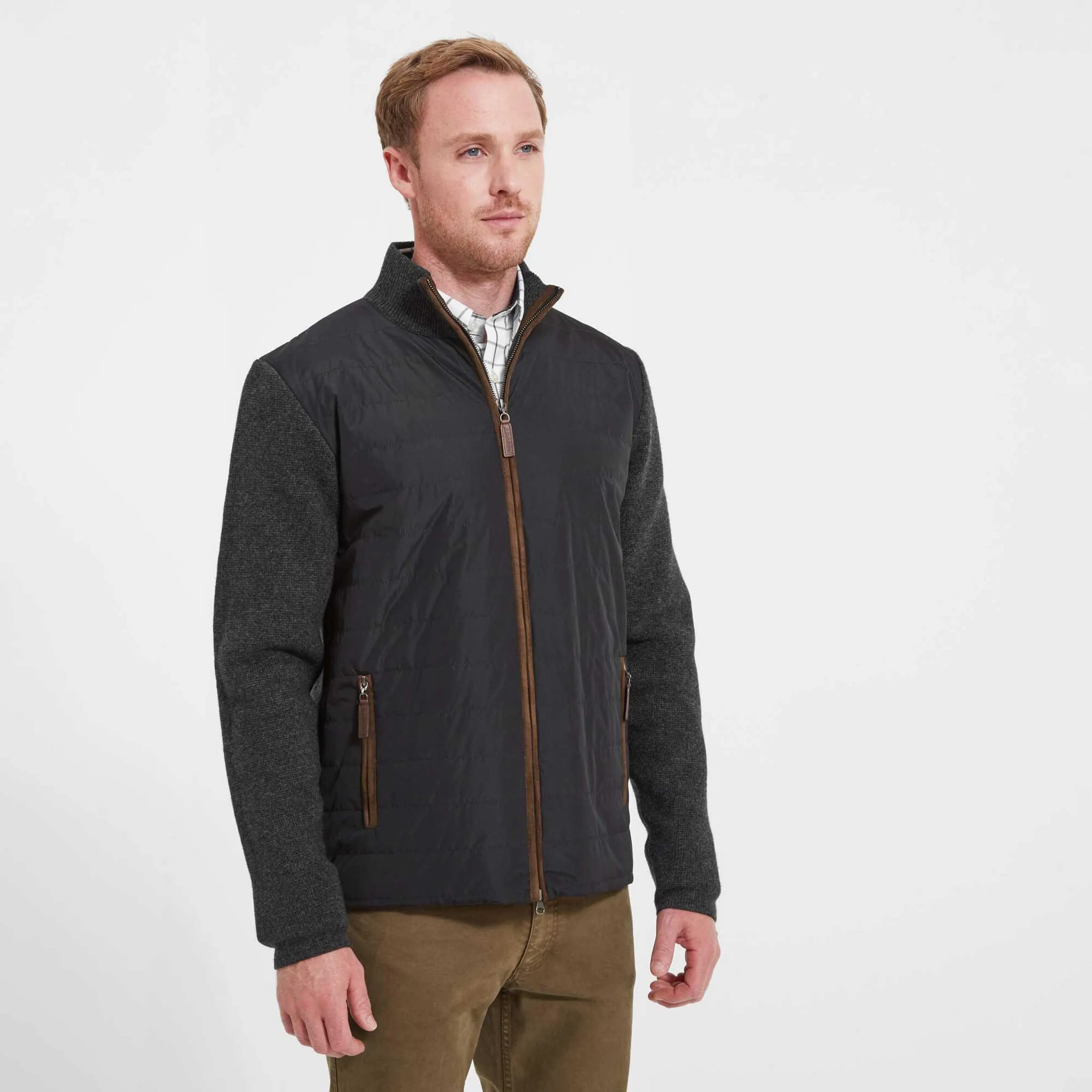 Schoffel Hybrid Aerobloc Jacket - Charcoal