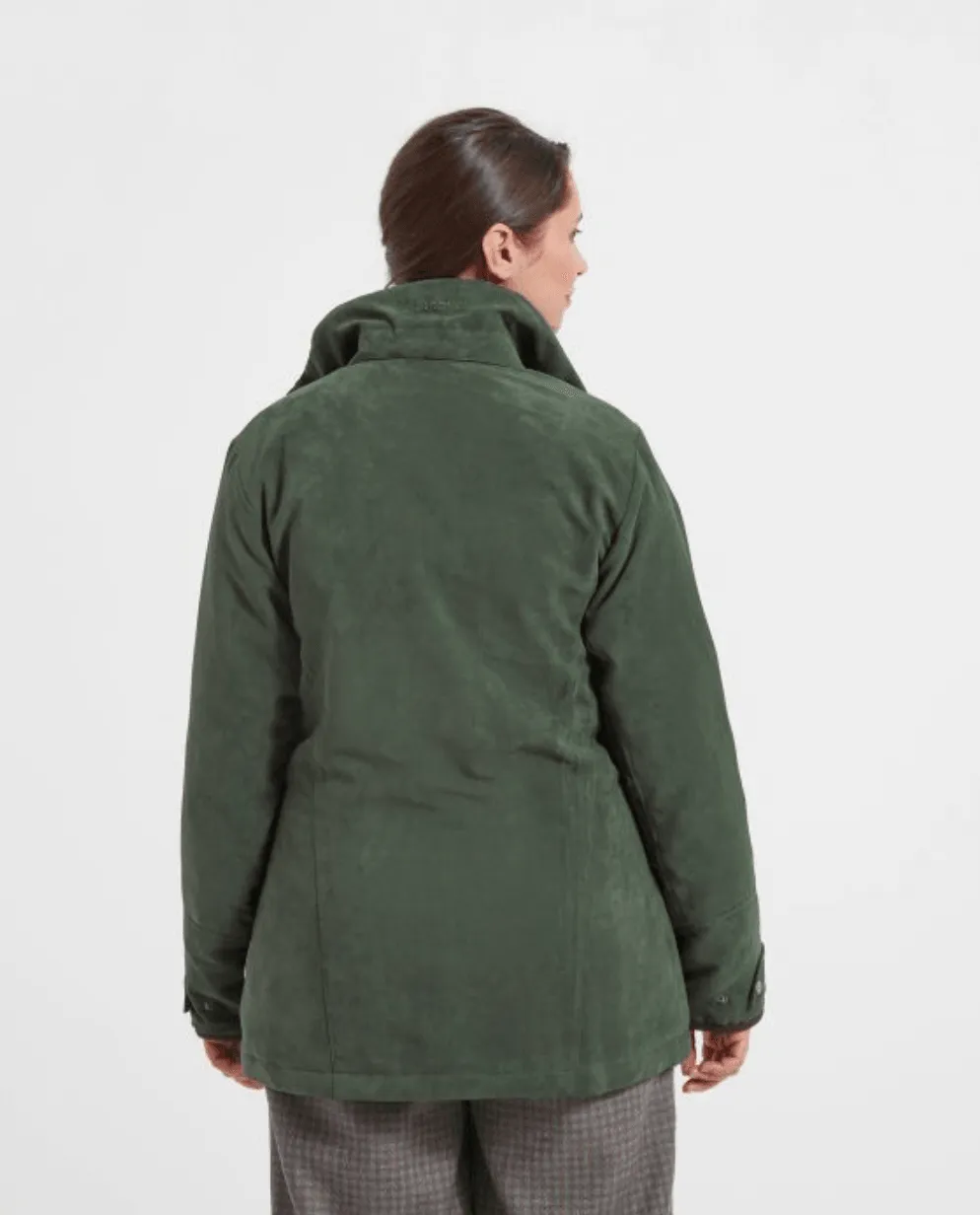 Schoffel Womens Teal shooting coat - Cedar