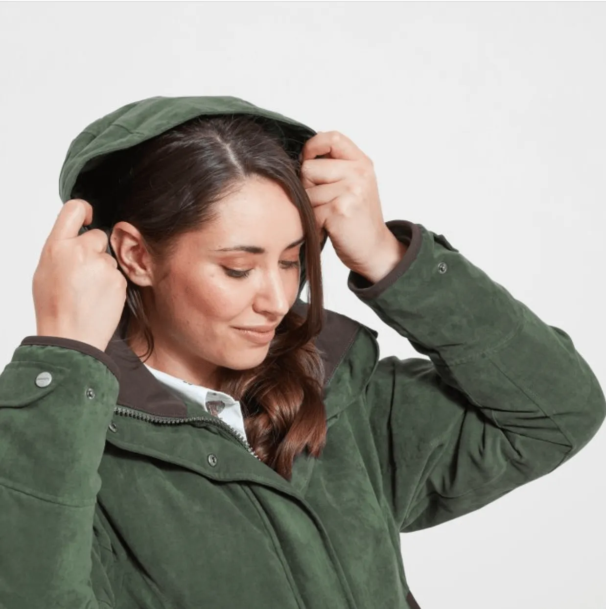 Schoffel Womens Teal shooting coat - Cedar