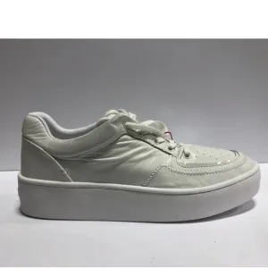 Schutz Women’s Bailey Sneaker White, Size 9.5B