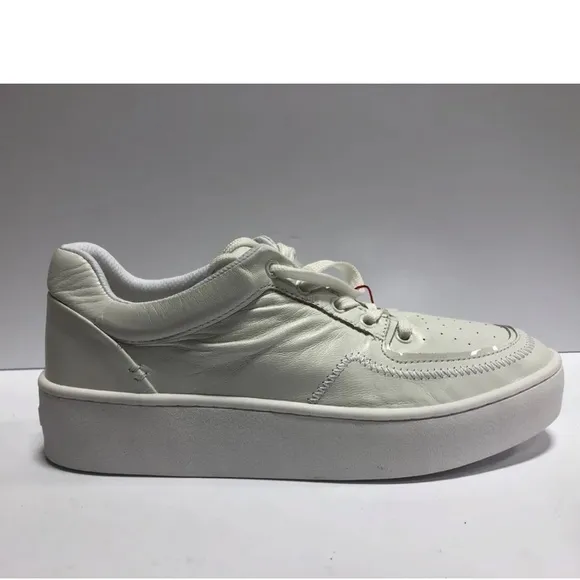 Schutz Women’s Bailey Sneaker White, Size 9.5B