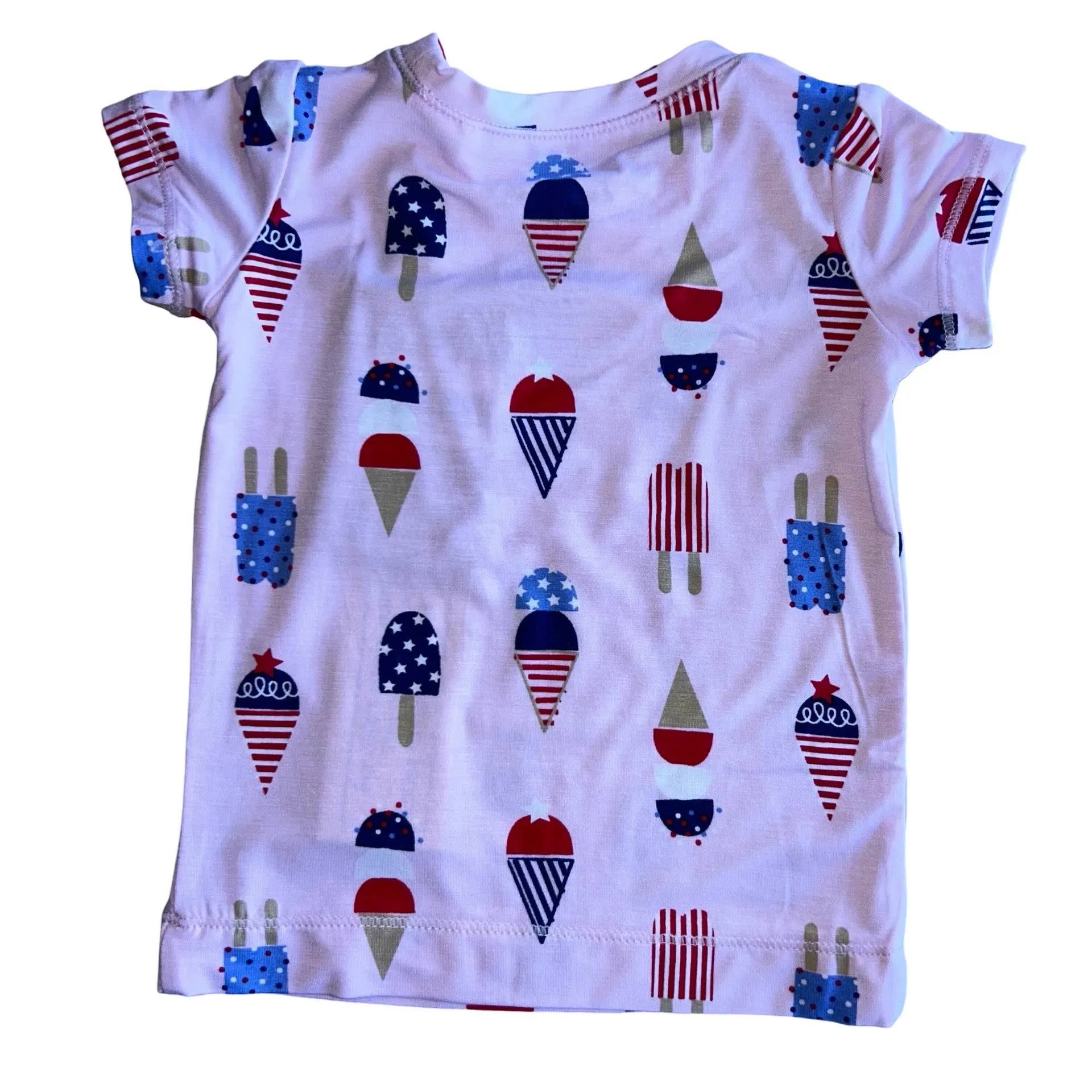 Short Loungewear Set | Pink American Ice Cream