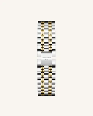 Silver Gold Duotone Strap