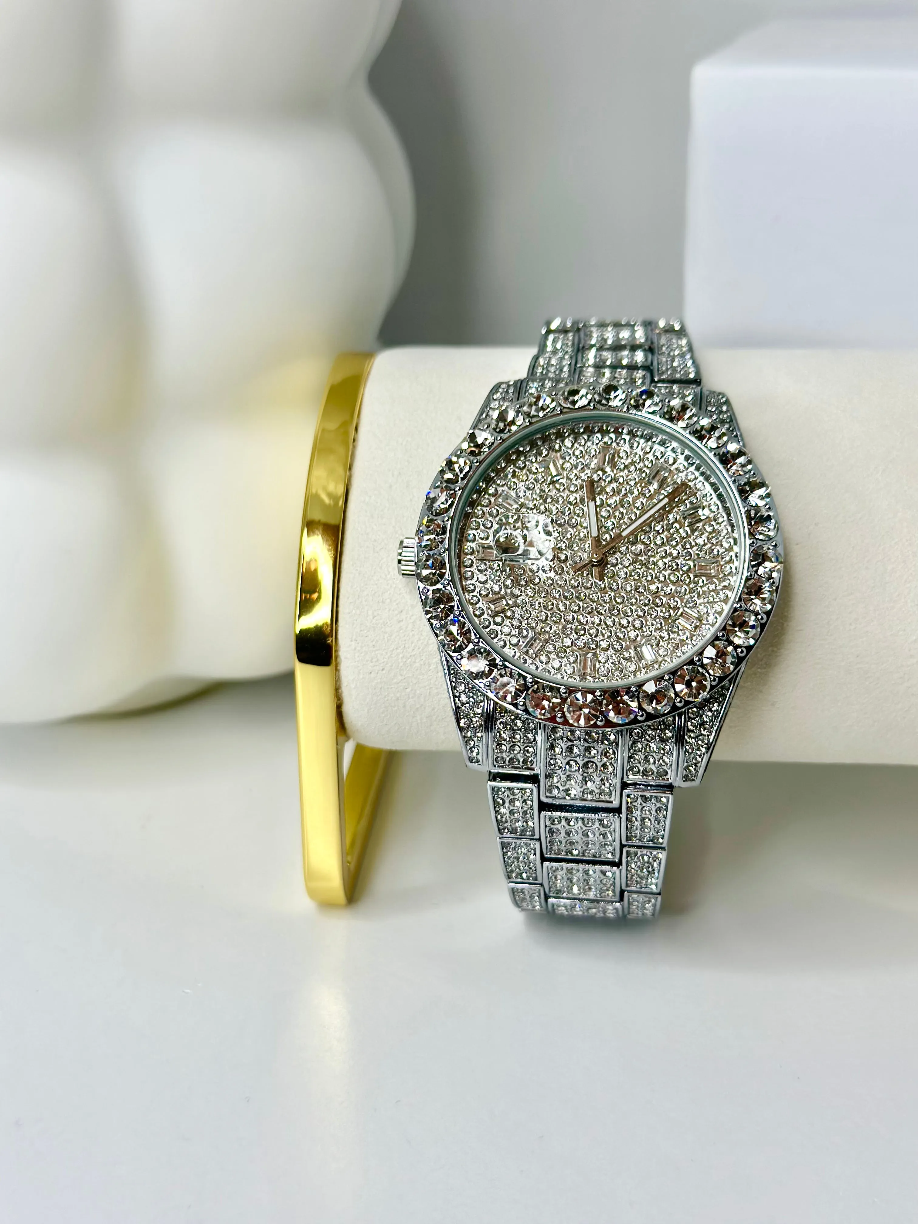 SILVER IMPERIAL WATCH