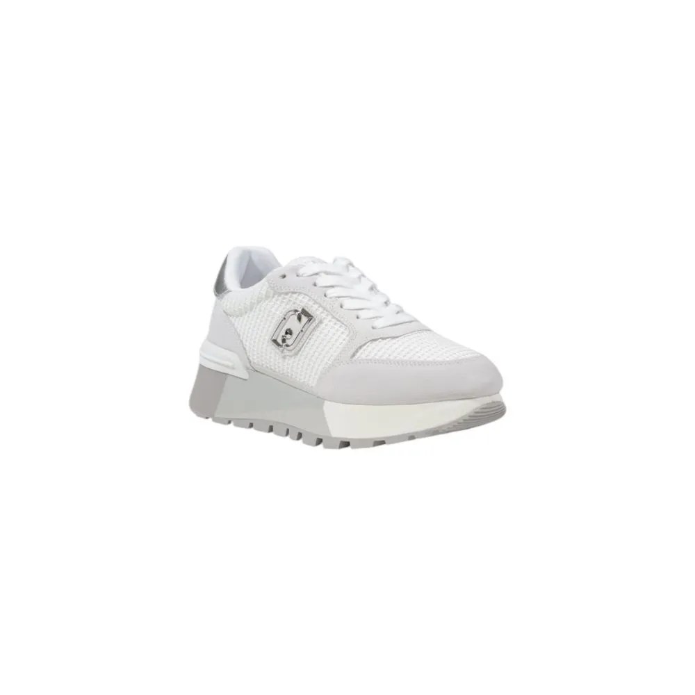 Silver Leather Sneaker