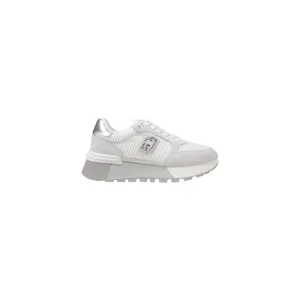 Silver Leather Sneaker