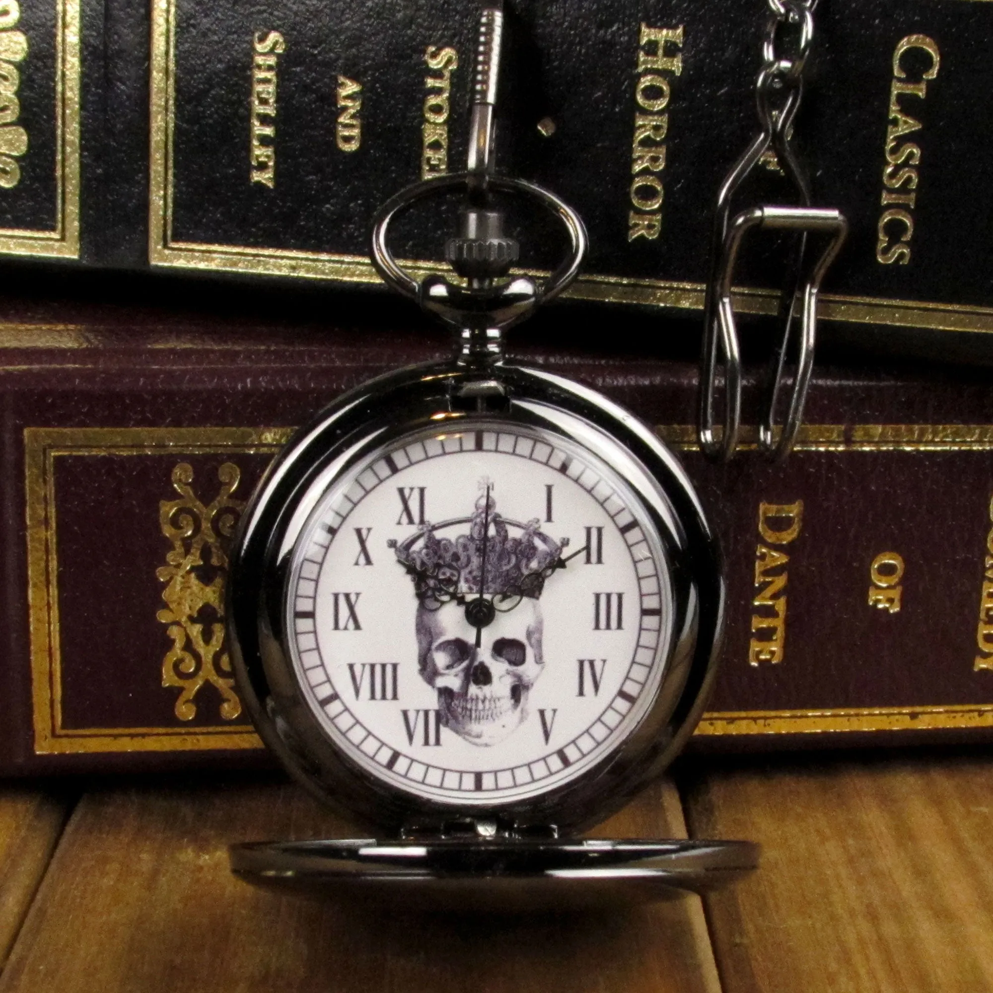 Skeleton King Pocket Watch