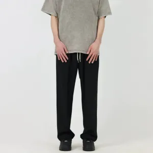 Slim Drape Drawstring Pants