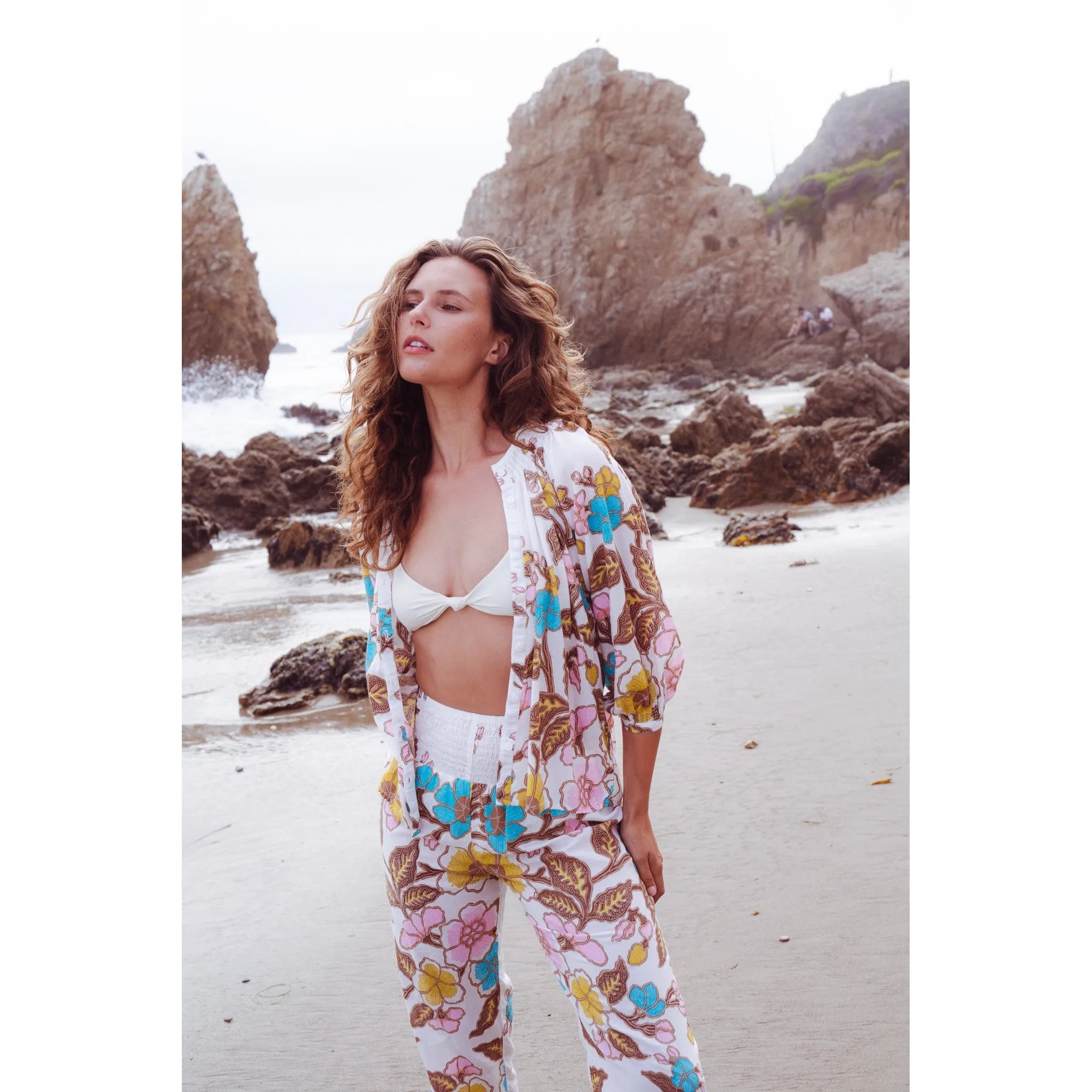 Smocked Pants