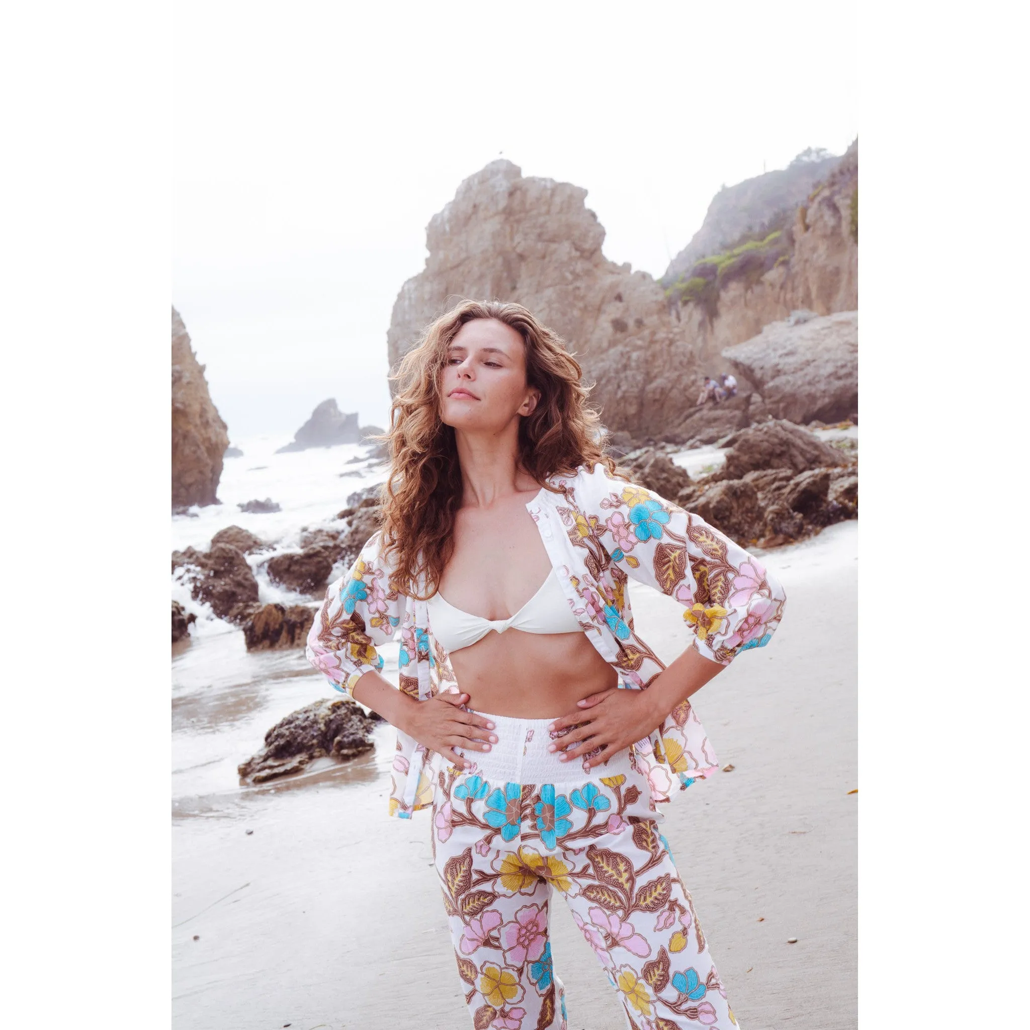 Smocked Pants