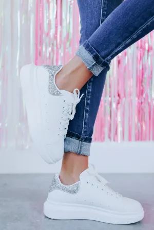 Sparkle Sneaker - Silver