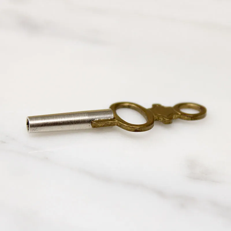 Steampunk Brass & Steel #4 Watch Key