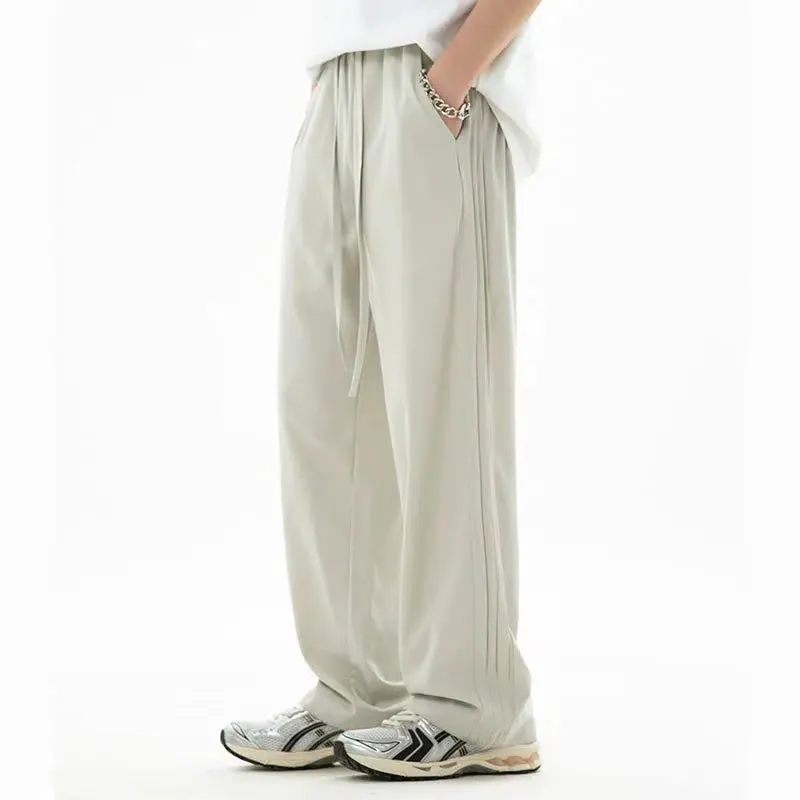 Straight-leg Drawstring Pants