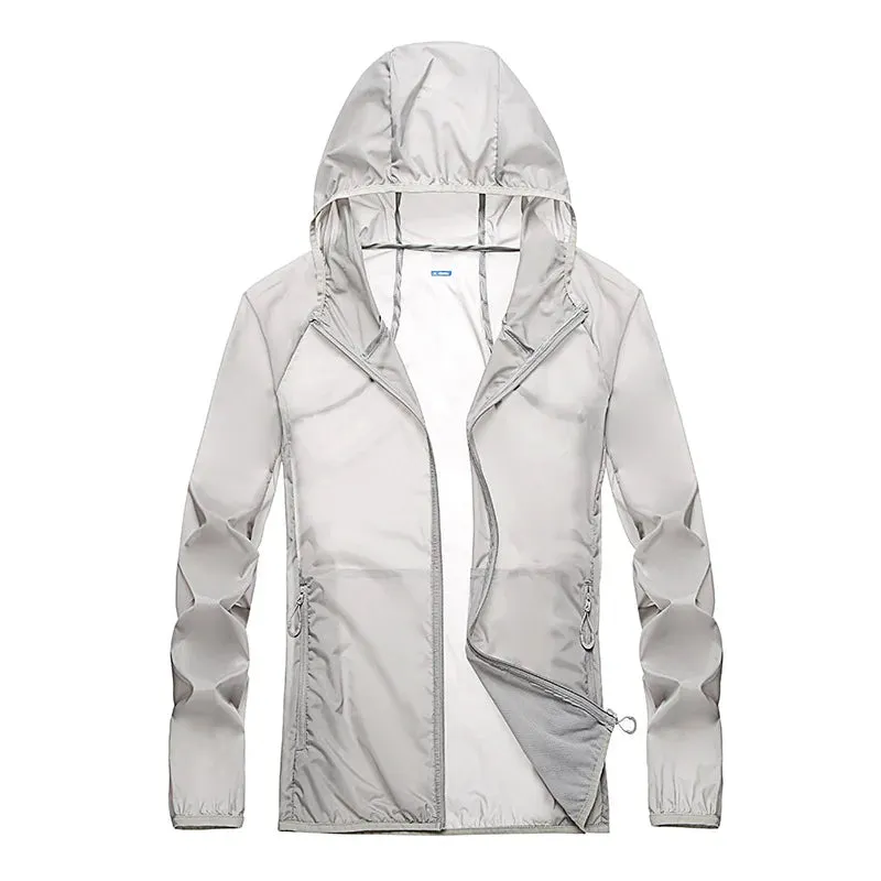 Summer Breathable Cycling Jersey Windbreaker Men Women Camping Hiking Clothes Fishing Hunting UV Jacket Outdoor Waterproof Jacke