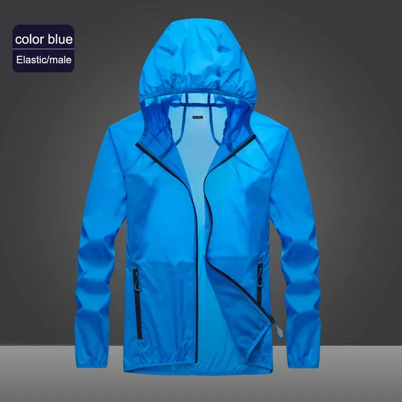 Summer Breathable Cycling Jersey Windbreaker Men Women Camping Hiking Clothes Fishing Hunting UV Jacket Outdoor Waterproof Jacke