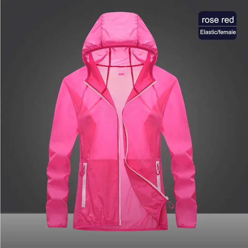 Summer Breathable Cycling Jersey Windbreaker Men Women Camping Hiking Clothes Fishing Hunting UV Jacket Outdoor Waterproof Jacke